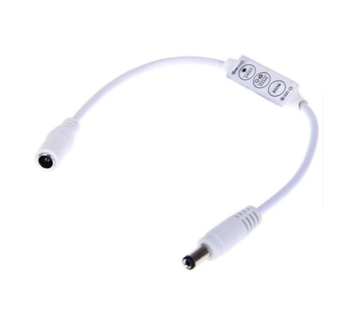 Stmívač MINI DC WIRE, 12/24V, 3A bílý