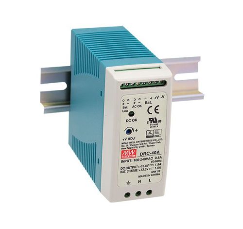 napájecí zdroj s UPS funkcií DRC-40B (pro 24V baterii)