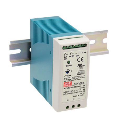 napájecí zdroj s UPS funkcií DRC-60B (pro 24V baterii)