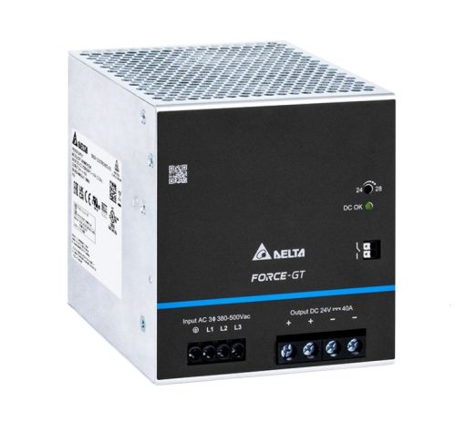 TDR-960-24 třífázový zdroj na DIN lištu 960W / 24V 