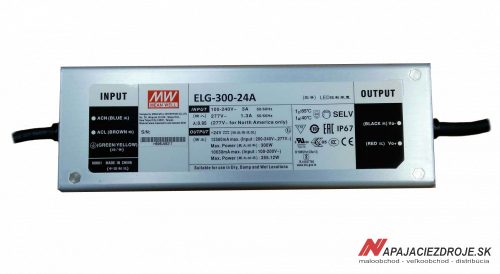 Led napájecí zdroj 264W / 12V ELG-300-12A