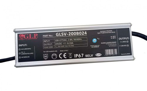 LED napájecí zdroj 200W / 24V GLSV-200B024
