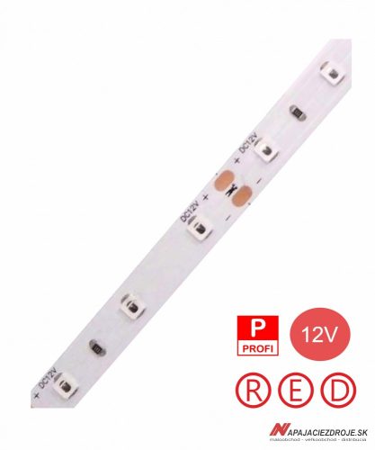 LED pás HQS-2835-6W-R (ČERVENÁ)