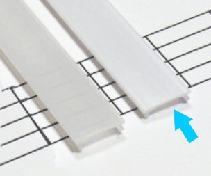 Kryt PMMA UV stabil pro A, B, C, D, G, Y, Z - mléčný