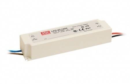 proudový Led napájecí zdroj 35W / 1400mA LPC-35-1400