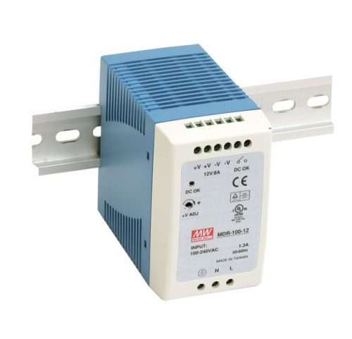 MDR-100-12 napájecí zdroj na DIN lištu 90W / 12V 