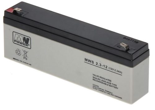 Akumulátor MWS 12V/2,3 Ah