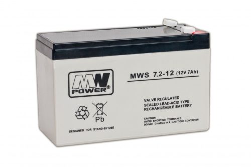 Akumulátor MWS 12V/7,2 Ah