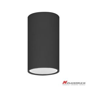 LED svítidlo kruhové, ČERNÝ antracit (GU10 max 50W)