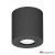 LED svítidlo kruhové, ČERNÝ antracit (GU10 max 50W)