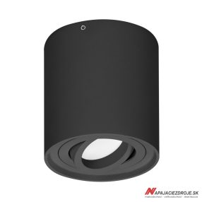LED svítidlo kruhové, ČERNÝ antracit (GU10 max 35W)