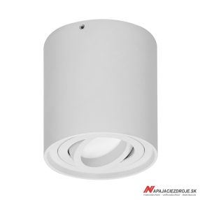 LED svítidlo kruhové, bílé (GU10 max 35W)