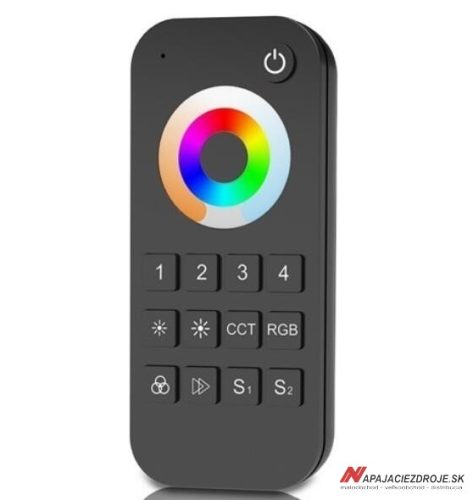 Ovladač RF 4-zónový PRO-RT10 (RGB+CT)