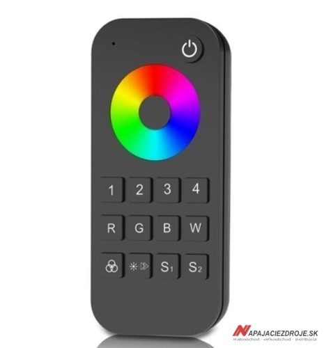 Ovladač RF 4-zónový PRO-RT9 (RGB/RGBW)