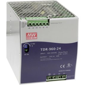 TDR-960-48 třífázový zdroj na DIN lištu 960W / 48V 