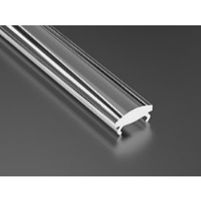 Kryt PMMA LENS15 pro profily typu X, MICRO - čirý